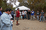 Photo of Councilmember Sherman at the San Diego River Park Clean Sweep event