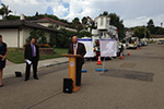 Photo of Councilman Sherman and Residents at the Last Overhead Pole Removal In Del Cerro Project Block Event