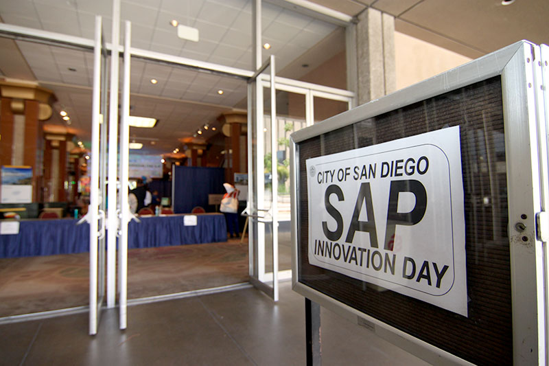 SAP Innovation Day sign